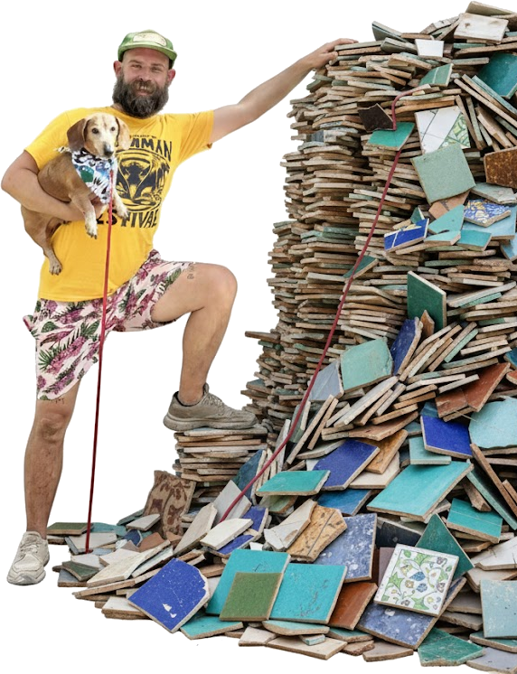 Robb With Tile Stack